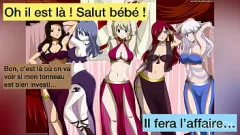 Abspielen Hentai-Orgie: Fairy Tail JOI CEI Französisches Abenteuer