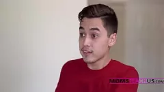 Play Stepson Gives Stepmom a Sensual Mother's Day Massage with a Happy Ending