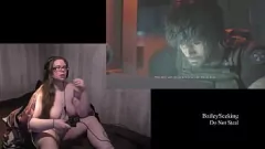 Afspelen Naked Resident Evil 3 Gamer wordt Freaky: Big Tits and Tatoeage BBW Playthrough Part 7