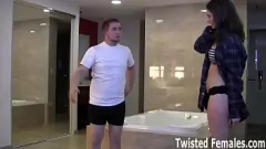 Jouer Fantaisie fétichale POV de balle avec un Fantom de gros tit